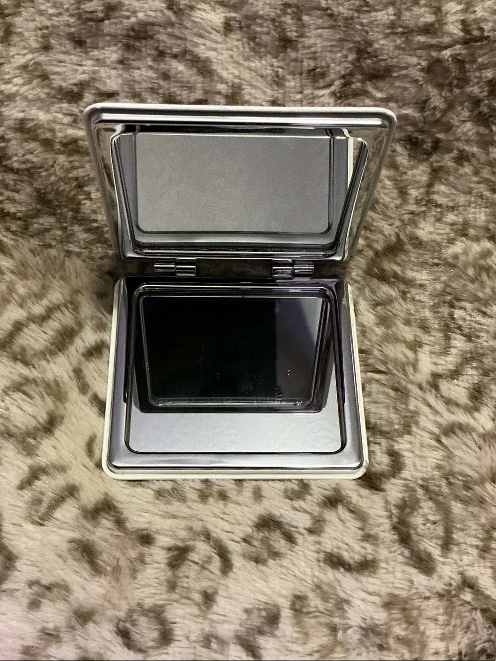 Pink Vanity Makeup Design Double Sided Mirror.